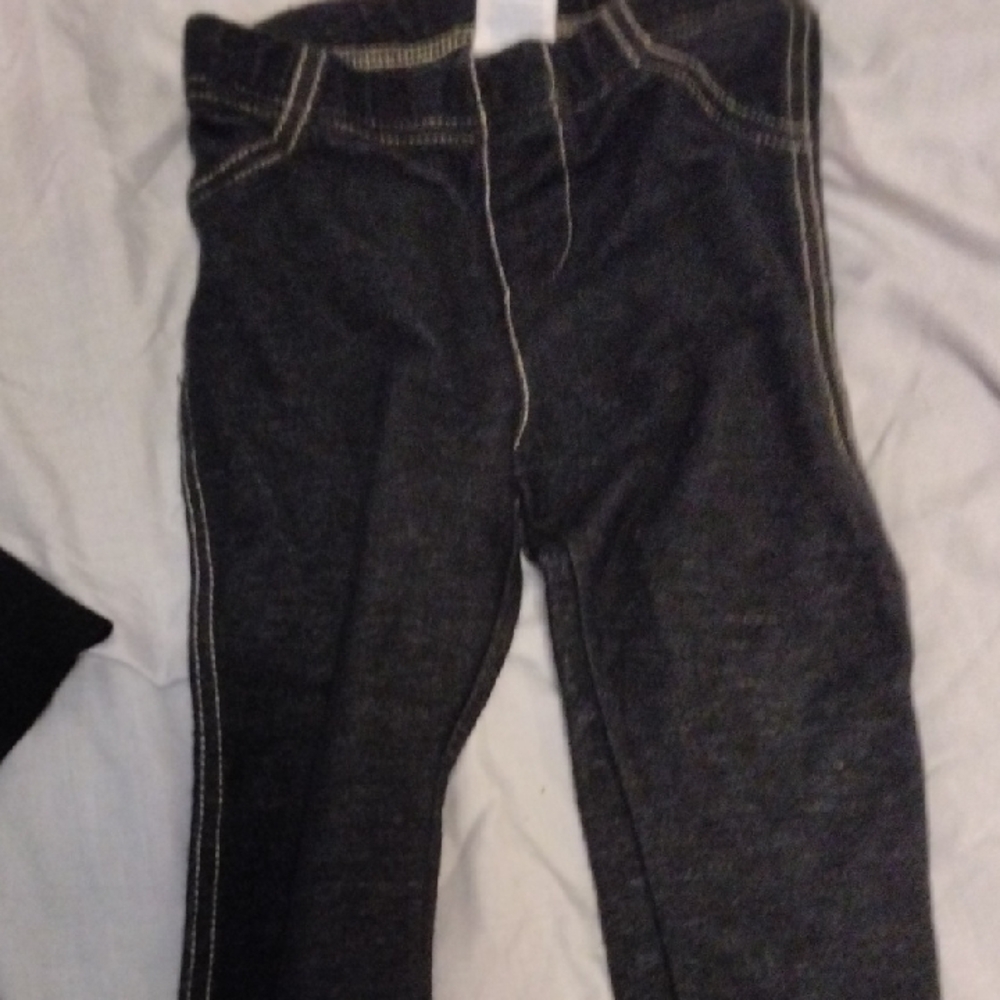 Kids Black Denim Jeans